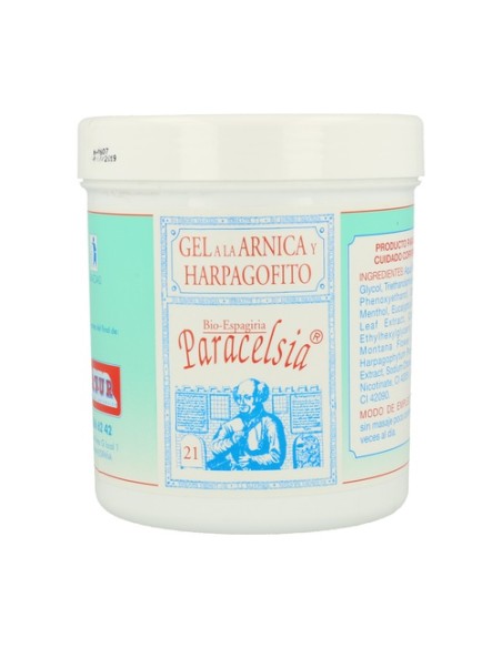 Gel a la árnica y harpagofito 1 kg Paracelsia