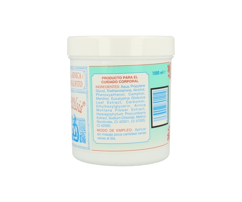 Gel a la árnica y harpagofito 1 kg Paracelsia