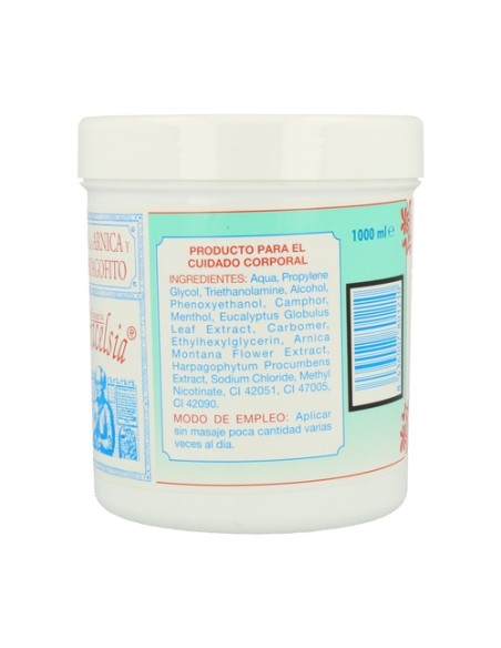Gel a la árnica y harpagofito 1 kg Paracelsia