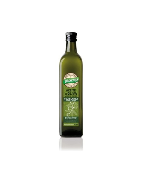 Aceite de oliva virgen extra hojiblanca 0,75 ml de aceite Biocop