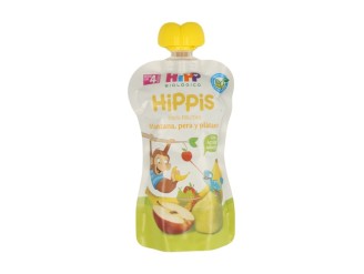 Bolsita de Manzana, Pera y Plátano 4m+
