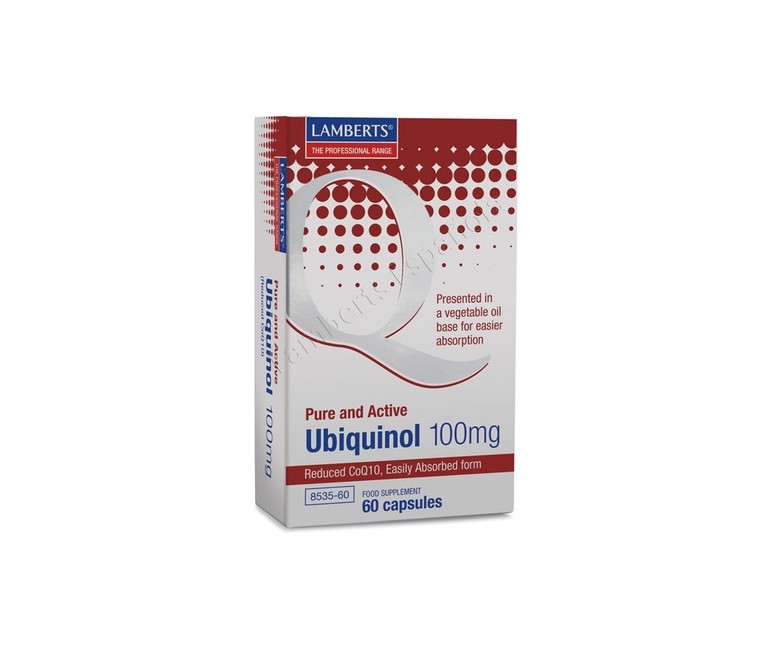 Ubiquinol 60 cápsulas de 100mg Lamberts