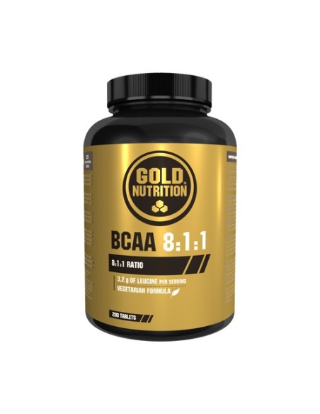 BCAA 8:1:1 200 comprimidos Gold Nutrition