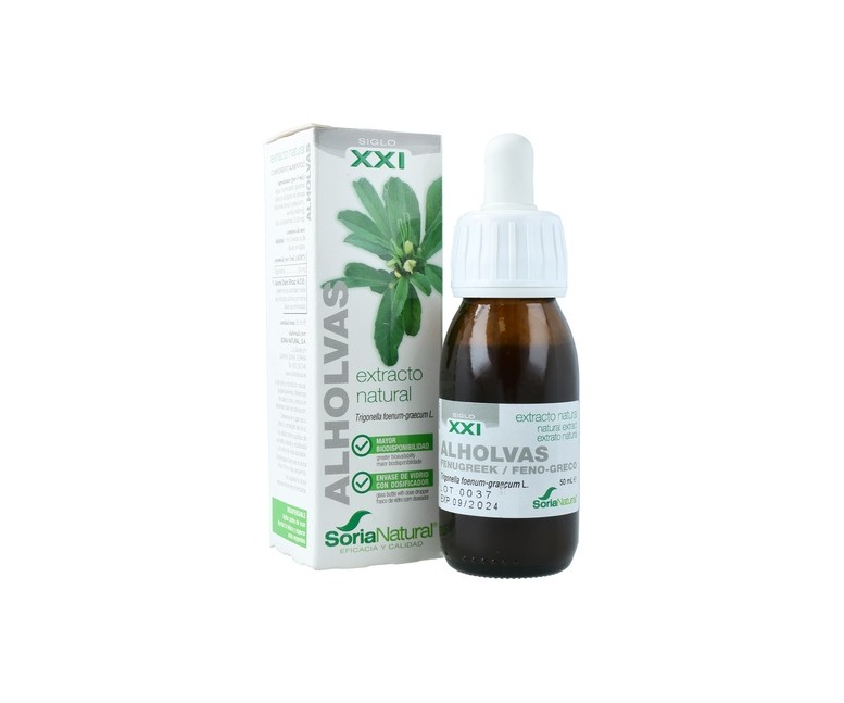Extracto de Alholvas (Fórmula XXI) 50 ml Soria Natural