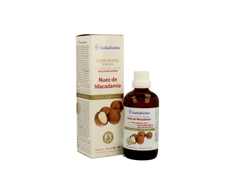 Nuez de Macadamia Aceite Vegetal Virgen 100 ml Esential Aroms