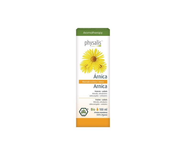 Arnica aceite vegetal Bio 100 ml de aceite esencial Physalis
