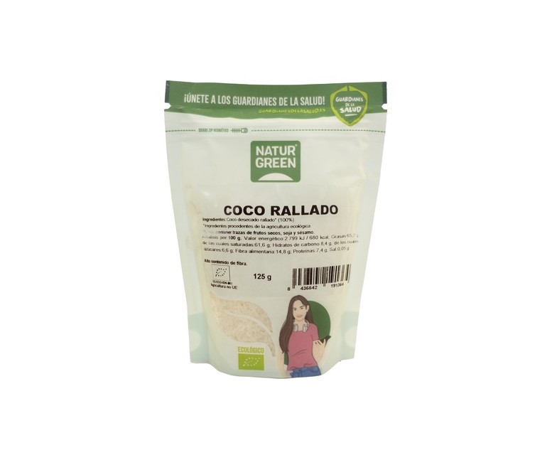 Coco rallado 125 g NaturGreen
