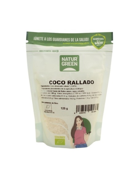 Coco rallado 125 g NaturGreen
