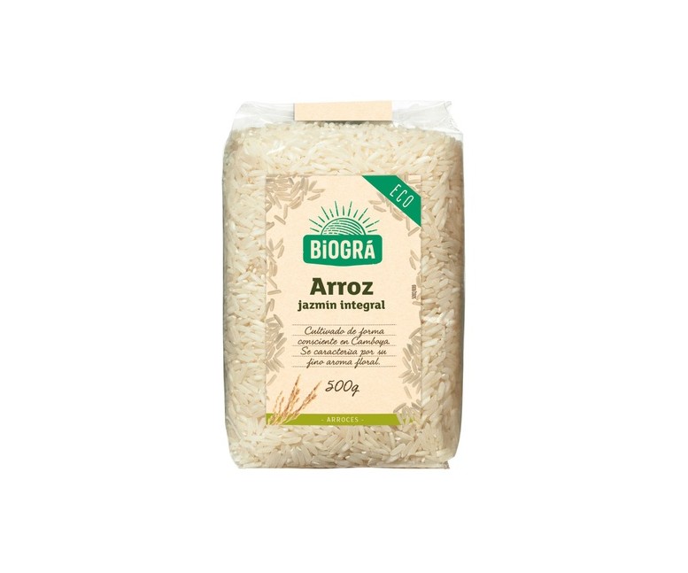 Arroz de Jazmín Integral Bio 500 g Biográ