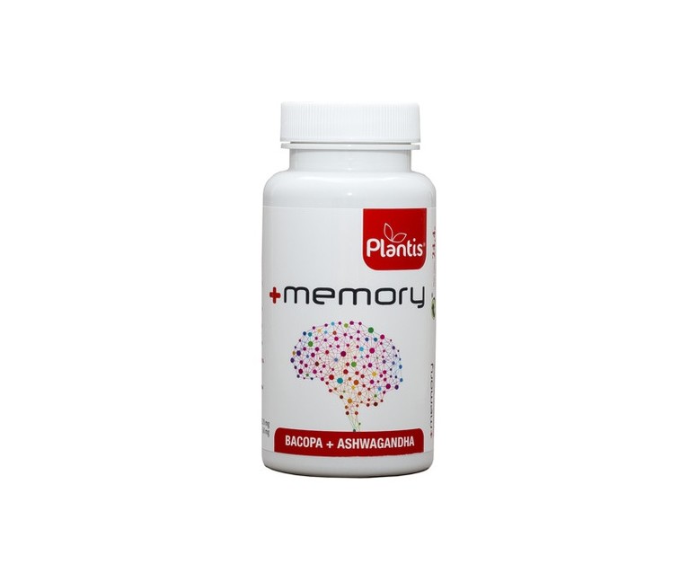 Memory bacopa + ashwagandha 45 cápsulas Plantis