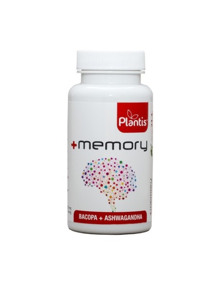 Memory bacopa + ashwagandha 45 cápsulas Plantis