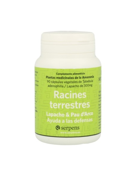 Racines Terrestres (Lapacho y Pau de Arco) 90 cápsulas Serpens-Aborigen