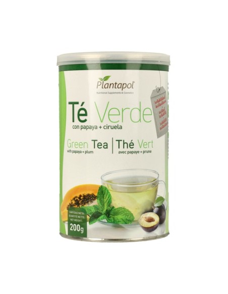 Té Verde con Papaya y Ciruela 200 g Plantapol