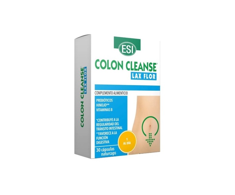 Colon cleanse lax flor 30 tabletas ESI