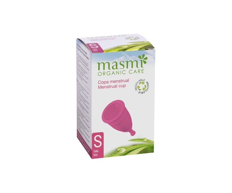 Copa Menstrual Organic Care Talla S 1 unidad Masmi Natural Cotton