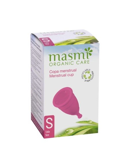 Copa Menstrual Organic Care Talla S 1 unidad Masmi Natural Cotton
