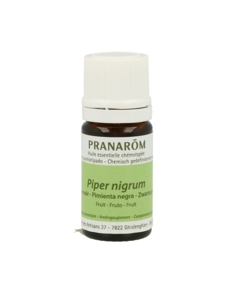 Pimienta Negra Aceite Esencial 5 ml de aceite esencial Pranarom