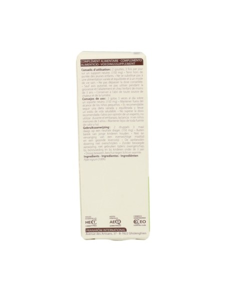 Pimienta Negra Aceite Esencial 5 ml de aceite esencial Pranarom