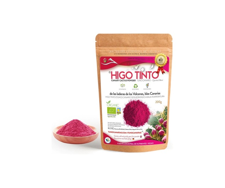 Higo tinto polvo eco 200 g de polvo Higo Tinto