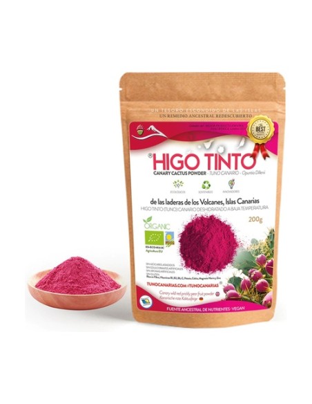 Higo tinto polvo eco 200 g de polvo Higo Tinto