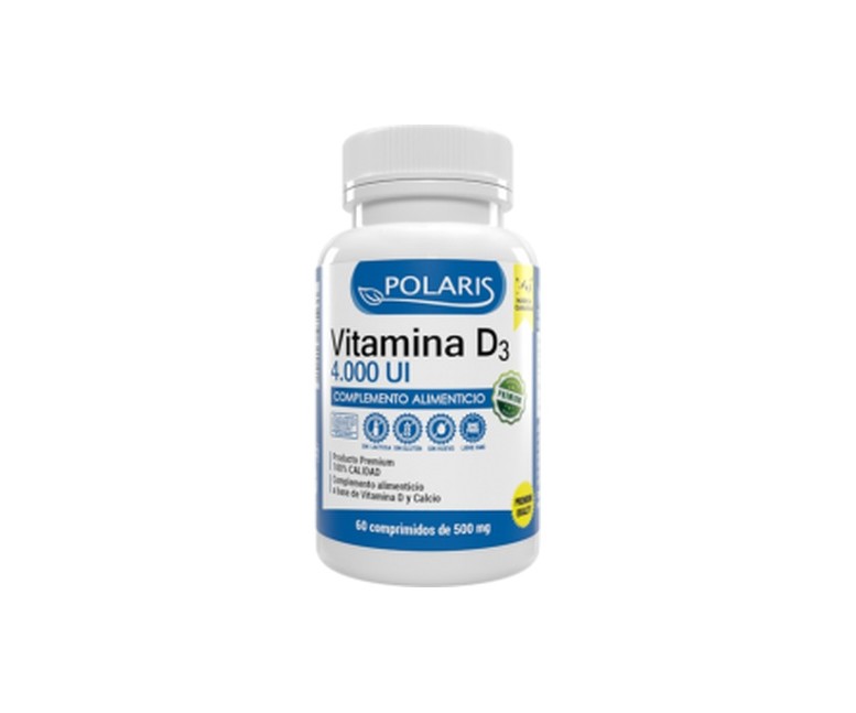 Vitamina D3 4000UI 60 comprimidos Polaris