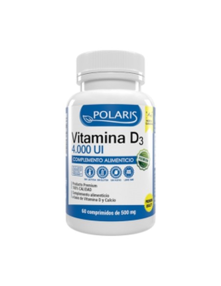 Vitamina D3 4000UI 60 comprimidos Polaris