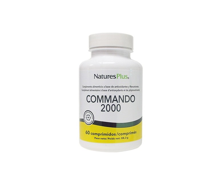 Commando 2000 (Antioxidante) 60 comprimidos Natures Plus