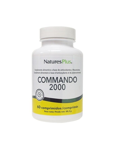 Commando 2000 (Antioxidante) 60 comprimidos Natures Plus