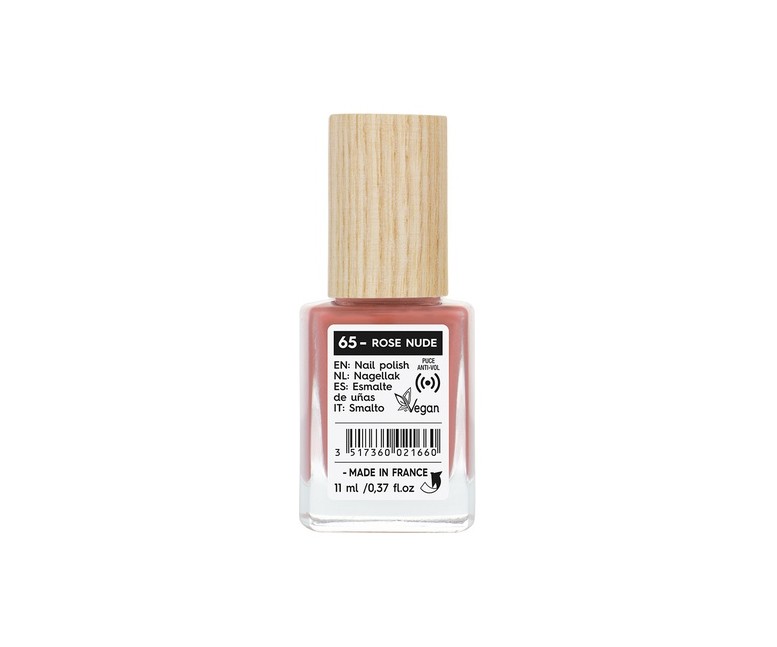 Esmalte de uñas N65 Rosa nude 11 ml (Rosa) So'Bio
