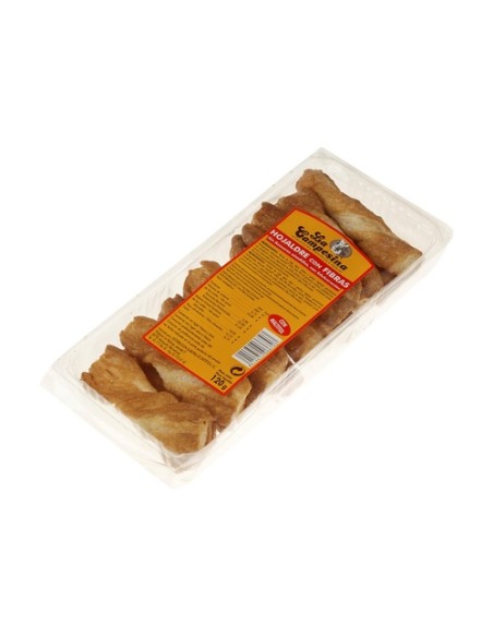 Lazos hojaldre sin azúcar 115 g La Campesina