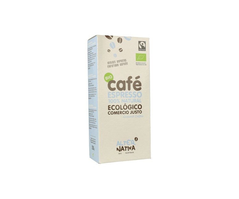 Café Espresso Molido BIO-FT 250 g Alternativa3