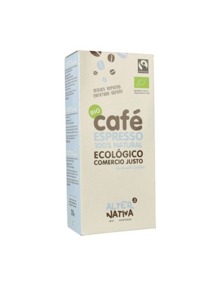 Café Espresso Molido BIO-FT 250 g Alternativa3