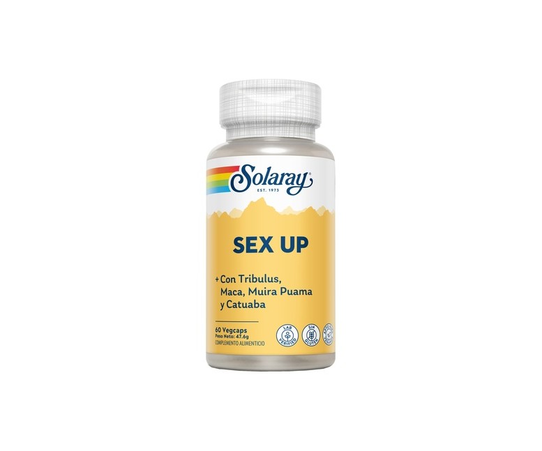 Sex Up 60 cápsulas vegetales Solaray