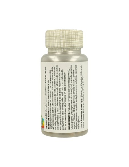 Sex Up 60 cápsulas vegetales Solaray