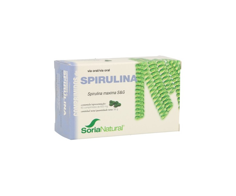 Espirulina 60 comprimidos Soria Natural