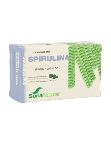 Espirulina 60 comprimidos Soria Natural