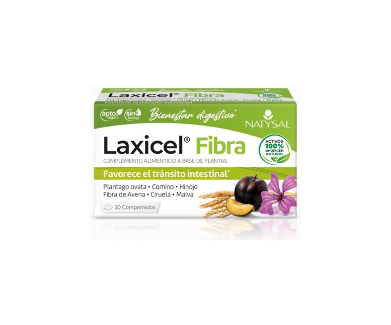 Laxicel Fibra 30 comprimidos Natysal
