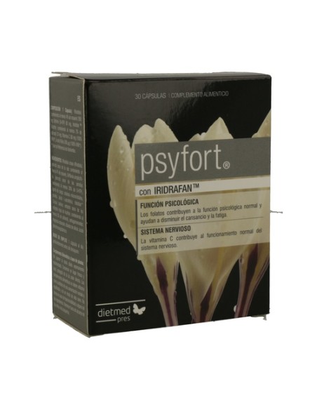 Psyfort con Iridrafan 30 cápsulas Dietmed