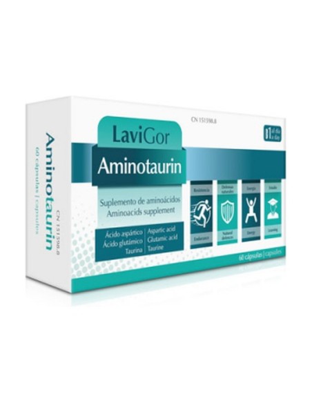Aminotaurin 60 cápsulas Lavigor