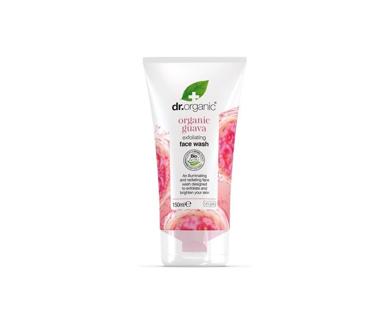 Limpiador facial exfoliante con guayaba 150 ml (Guayaba) Dr. Organic