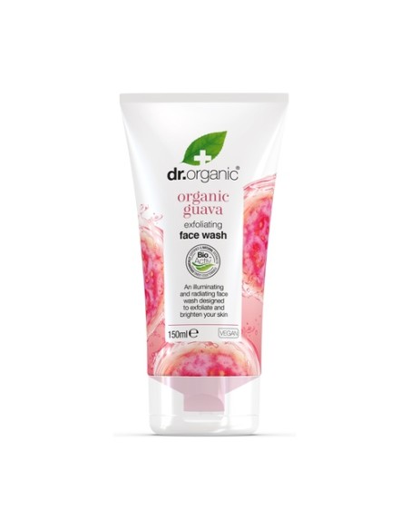 Limpiador facial exfoliante con guayaba 150 ml (Guayaba) Dr. Organic