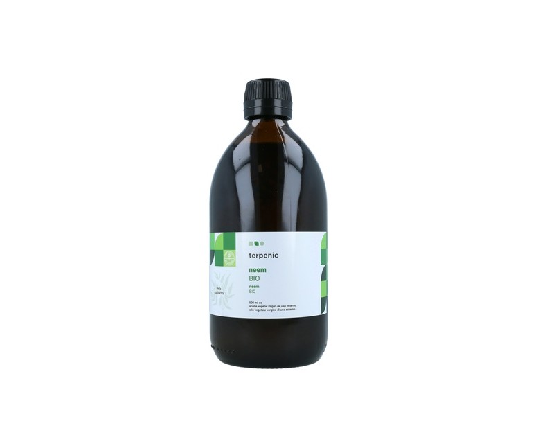 Aceite vegetal de Neem virgen bio 500 ml de aceite Terpenic