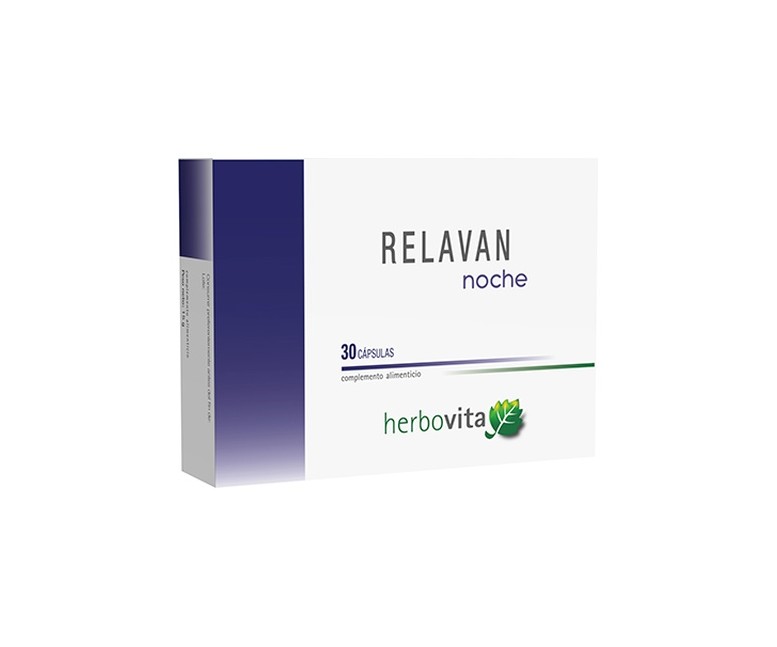 Relavan Noche 30 cápsulas Herbovita