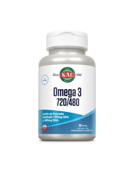 Omega 3 720/480 60 perlas Kal