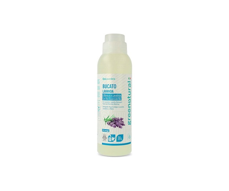 Detergente para ropa lavanda lavadora y a mano 1 L Greenatural