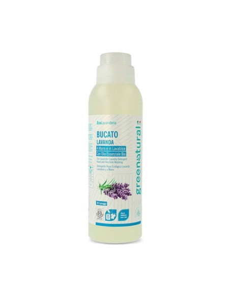Detergente para ropa lavanda lavadora y a mano 1 L Greenatural