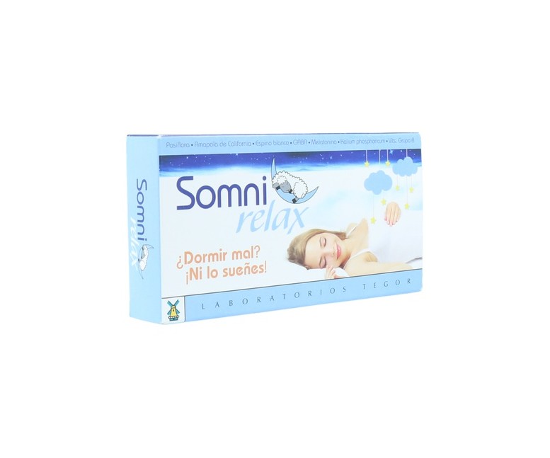 Somnirelax 40 cápsulas Tegor