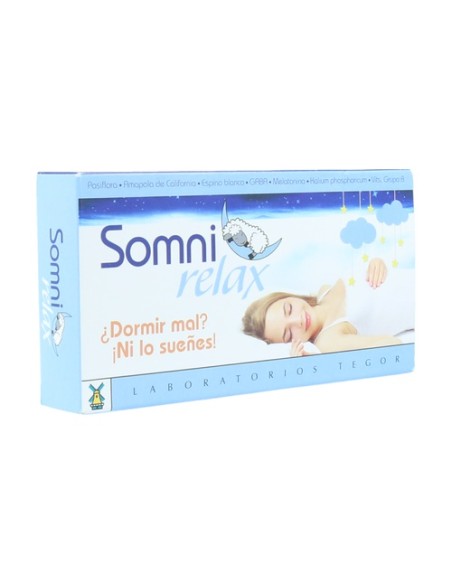 Somnirelax 40 cápsulas Tegor