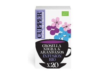 Infusión grosella negra y arándanos Bio