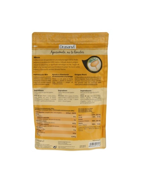 Maca Superalimento 225 g Drasanvi
